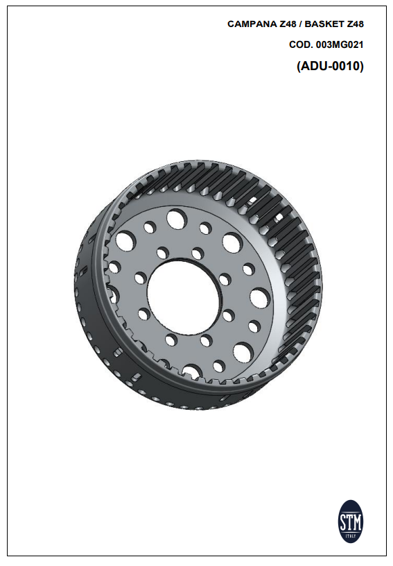 STM EVO SBK ドライクラッチ Ducati Panigale V2 955 (20-24) KTT-2500 