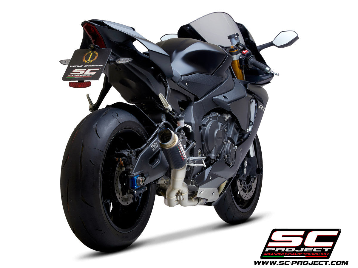 SC-Project スリップオン GP70-R + KAT交換パイプ ヤマハ YZF-R1/M RN49 (17-19) Y11B-DET70 