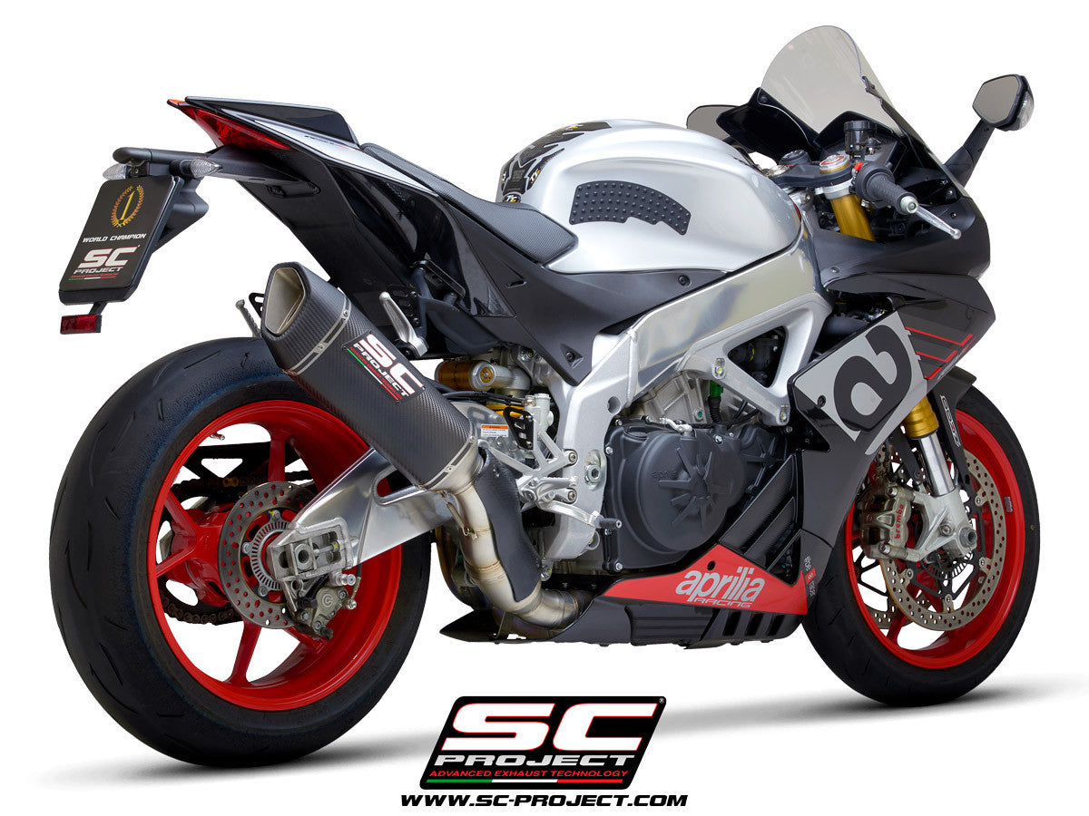 SC-Project スリップオン SC1-R アプリリア RSV4 1100 ファクトリー (19-20) A18B-91C 