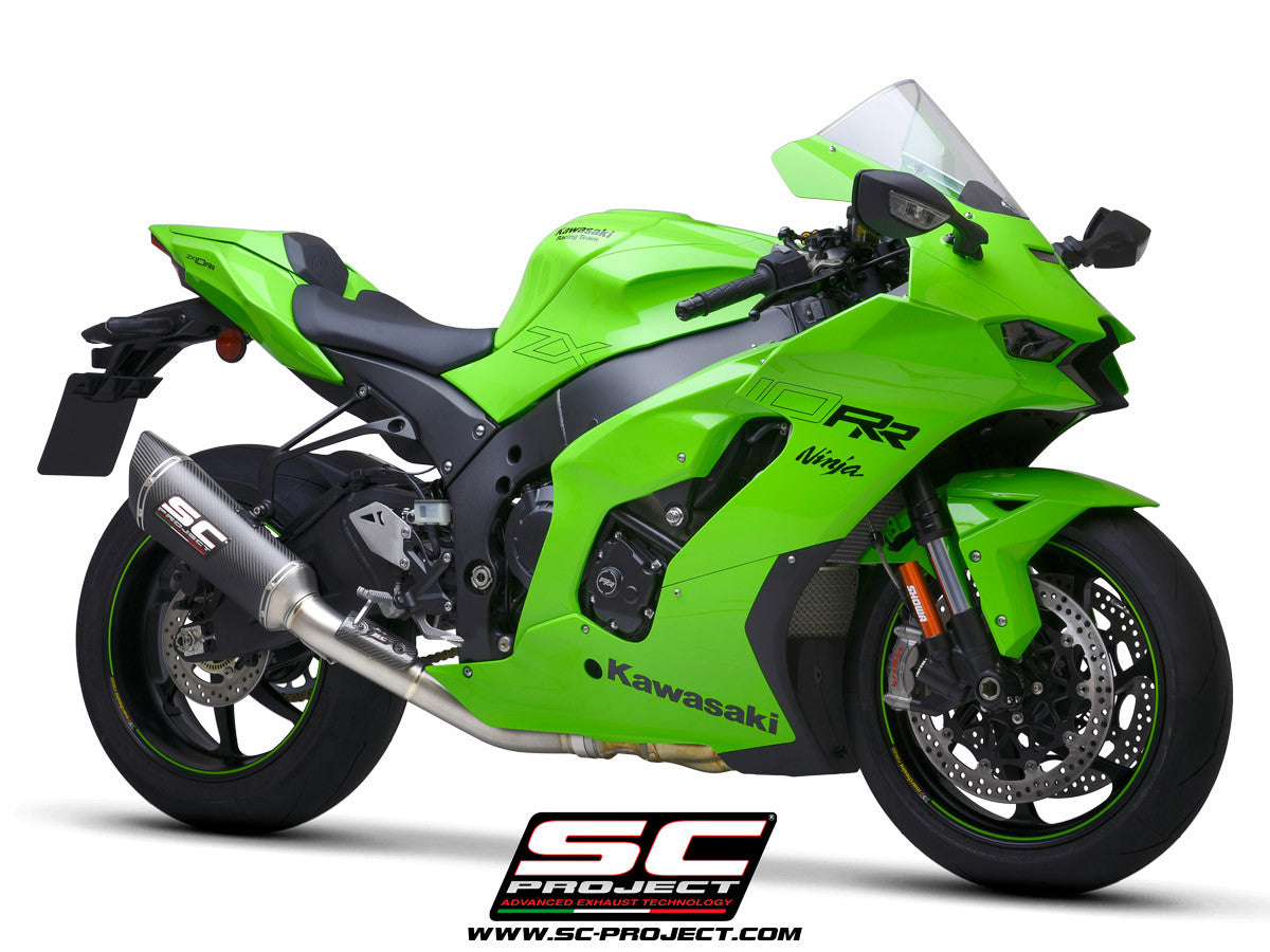 SC-Project スリップオン SC1-R + KAT交換パイプ Kawasaki ZX-10 R/RR (21-25) K38A-DET91C 