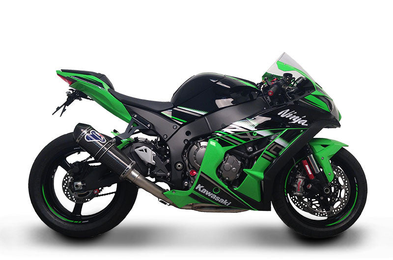 ターミニョーニ 完全排気システム チタン Kawasaki ZX-10 R/RR (16-20) K08010200TCC 