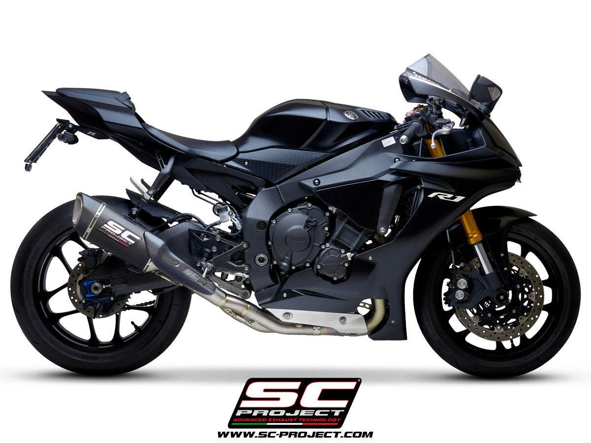 SC-Project スリップオン SC1-R + KAT交換パイプ ヤマハ YZF-R1/M RN65 (20-25) 