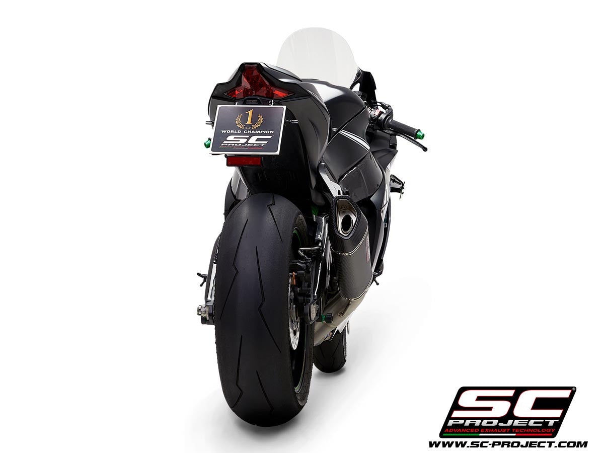 SC-Project スリップオン SC1-R + KAT交換パイプ カワサキ ZX-10 R/RR (16-20) K22A-DET91 