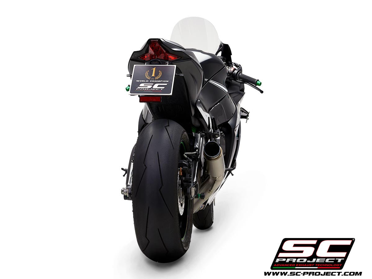 SC-Project スリップオン GP70-R + KAT交換パイプ Kawasaki ZX-10 R/RR (16-20) K22A-DET70 