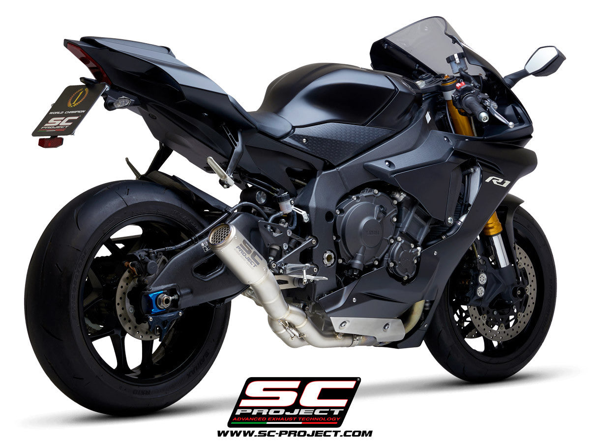 SC-Project スリップオン CR-T + KAT交換パイプ Yamaha YZF-R1/M RN65 (20-25) Y11C-DET36 