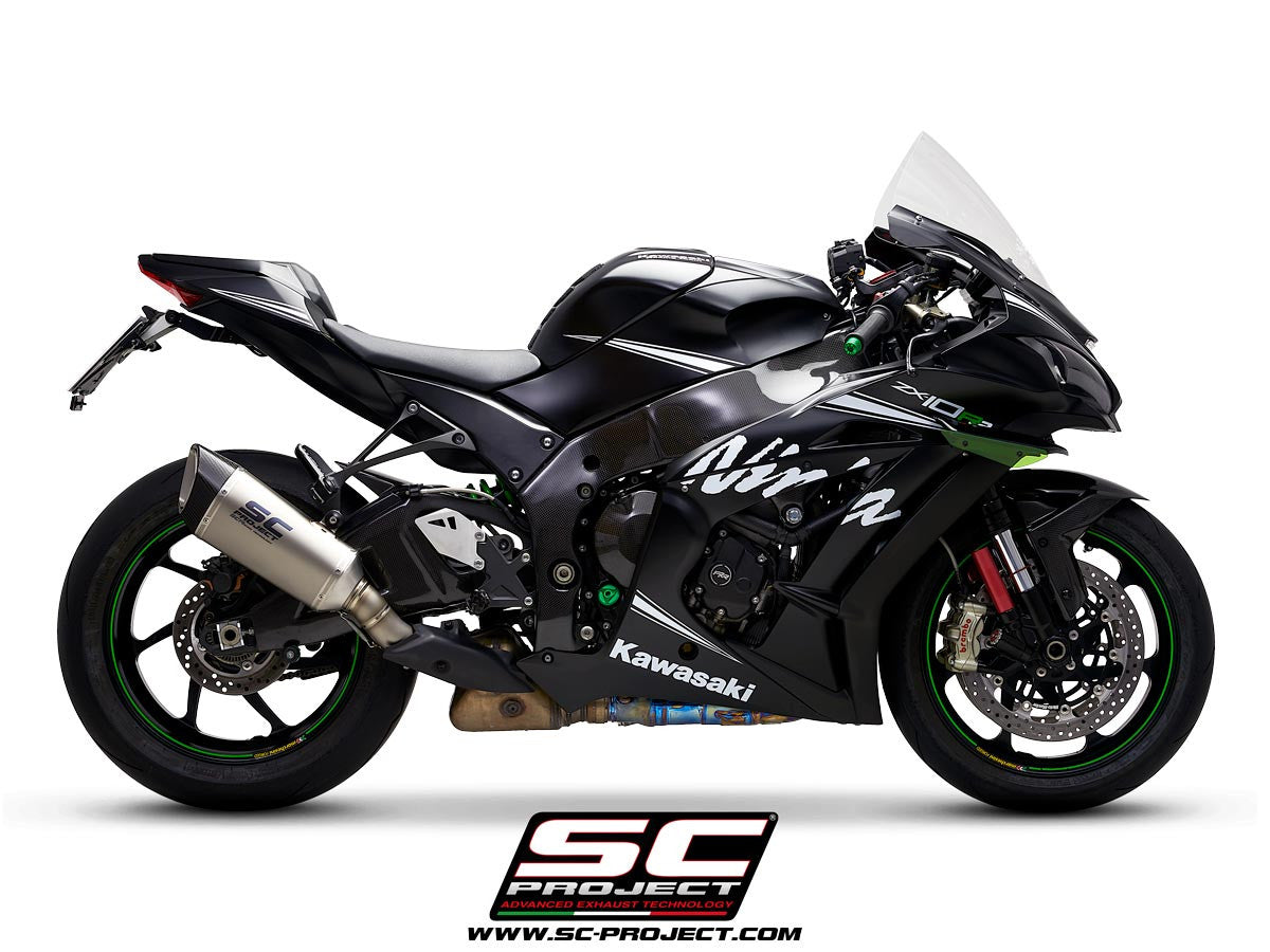 SC-Project スリップオン SC1-R カワサキ ZX-10 R/RR (16-20) K22A-T90 
