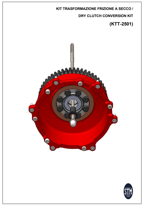 STM EVO SBK ドライクラッチ Ducati Panigale V2 955 (20-24) KTT-2500 