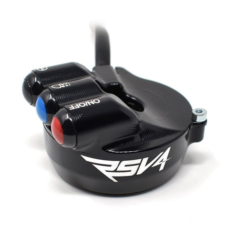 ジェットプライムのハンドルスイッチが統合されたガスグリップハウジング Aprilia RSV4/1100 Factory/RF/RR (17-20) JP ACC 009 