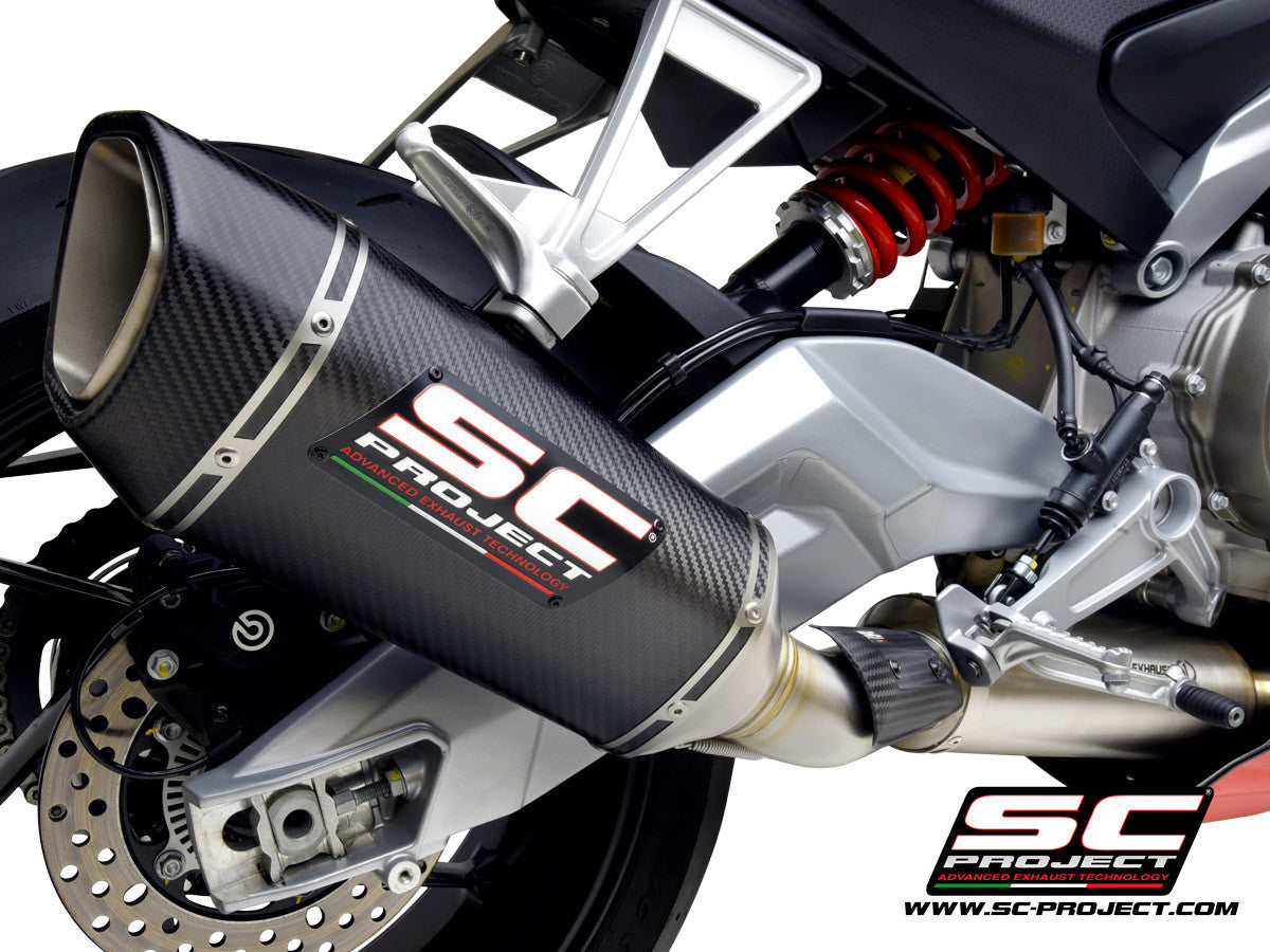 SC-Project Komplettanlage 2-1 SC1-R Aprilia RS 660 (20-24) A23A-KC90