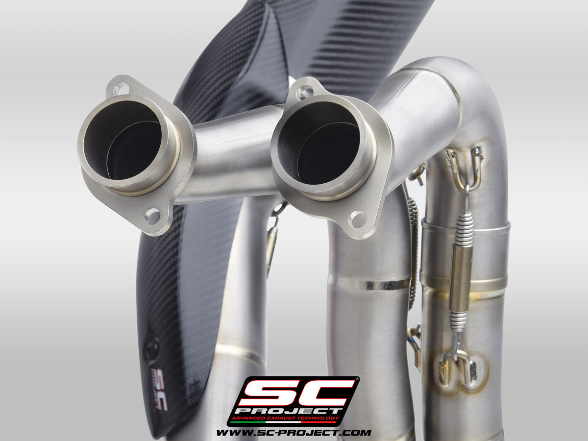 SC-Project Titan 完全排気システム SC1-R (250mm) Aprilia RSV4 1100 Factory (21-25) A27A-TC90C 