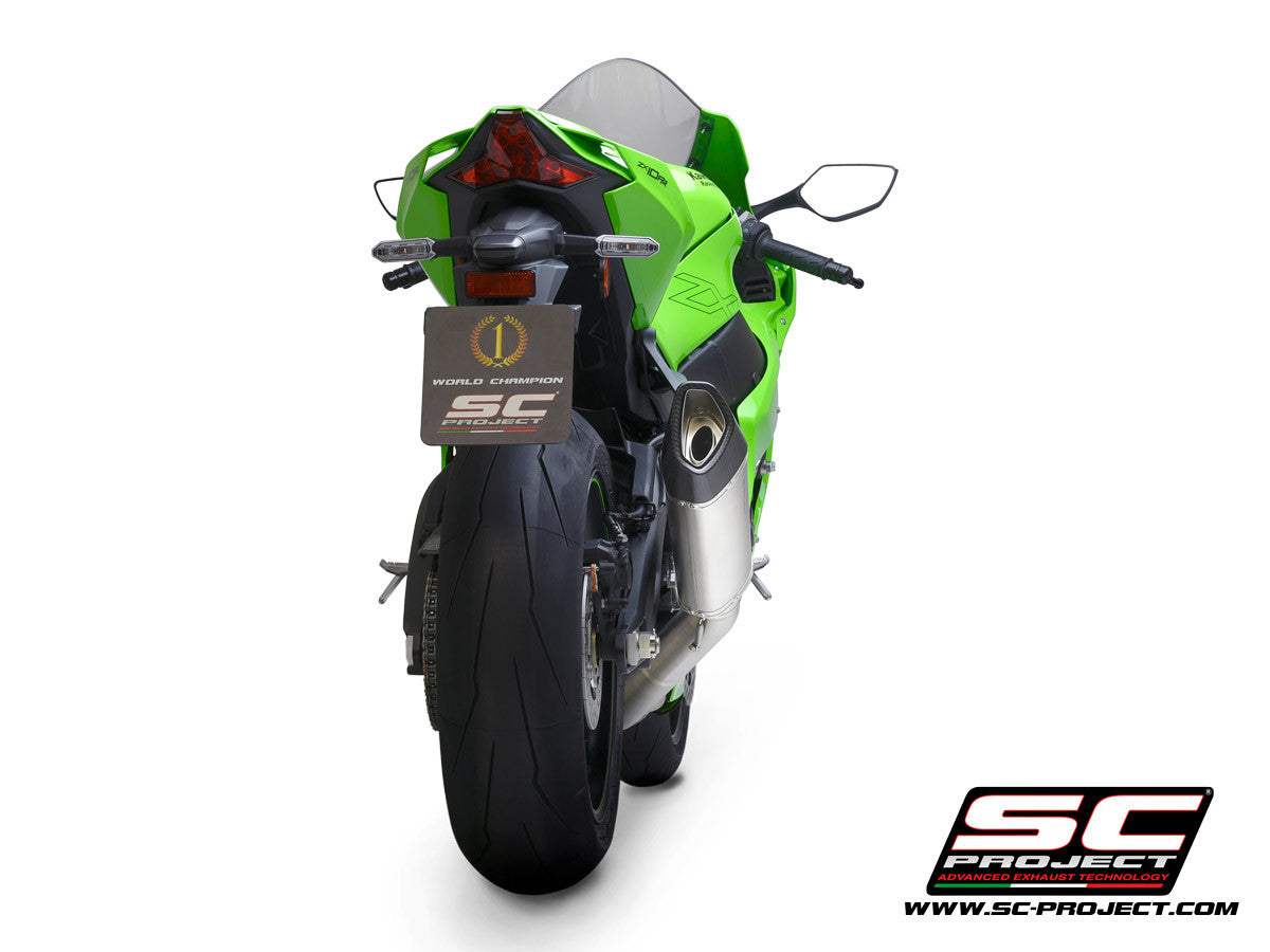 SC-Project スリップオン SC1-R + KAT交換パイプ Kawasaki ZX-10 R/RR (21-25) K38A-DET91C 