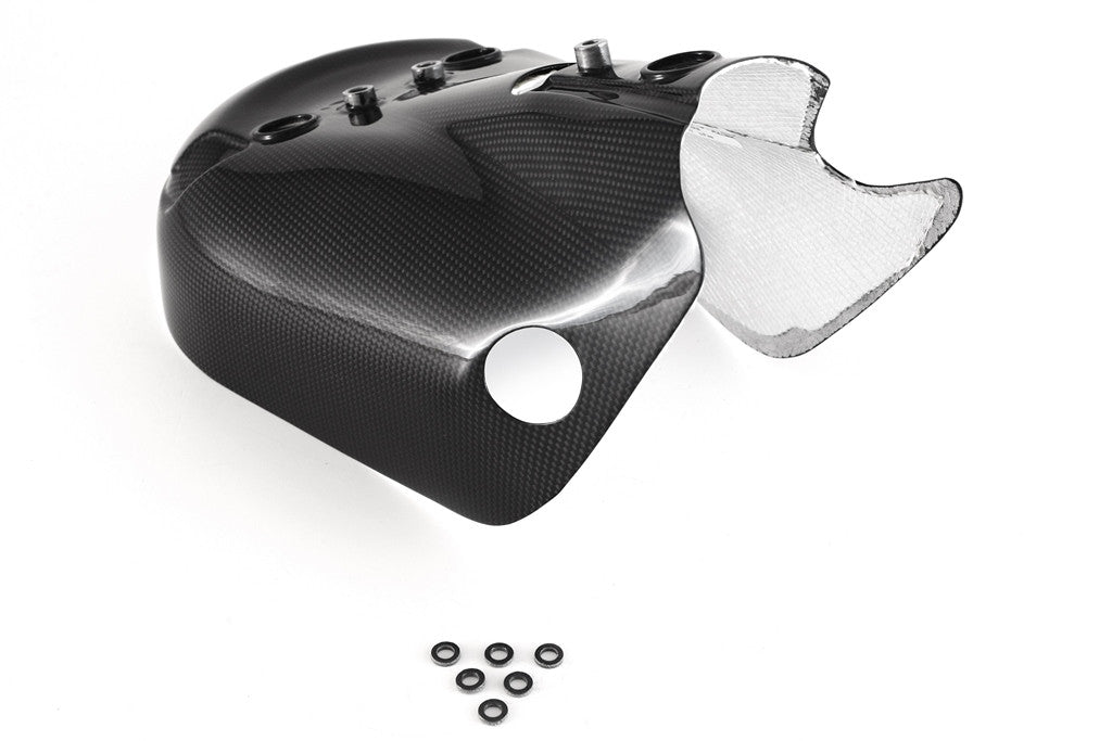 フルシックス カーボン ヒートシールド マニホールド ドゥカティ パニガーレ V2 955 (20-24) 