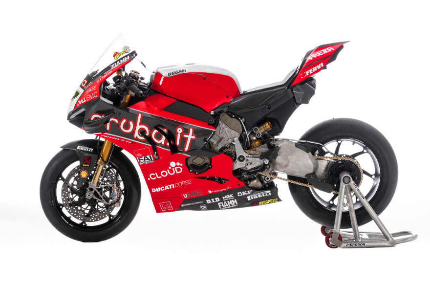 アルミニウムリアホイールスタンド Ducati Panigale V4/S/R (18-24) Pierobon 