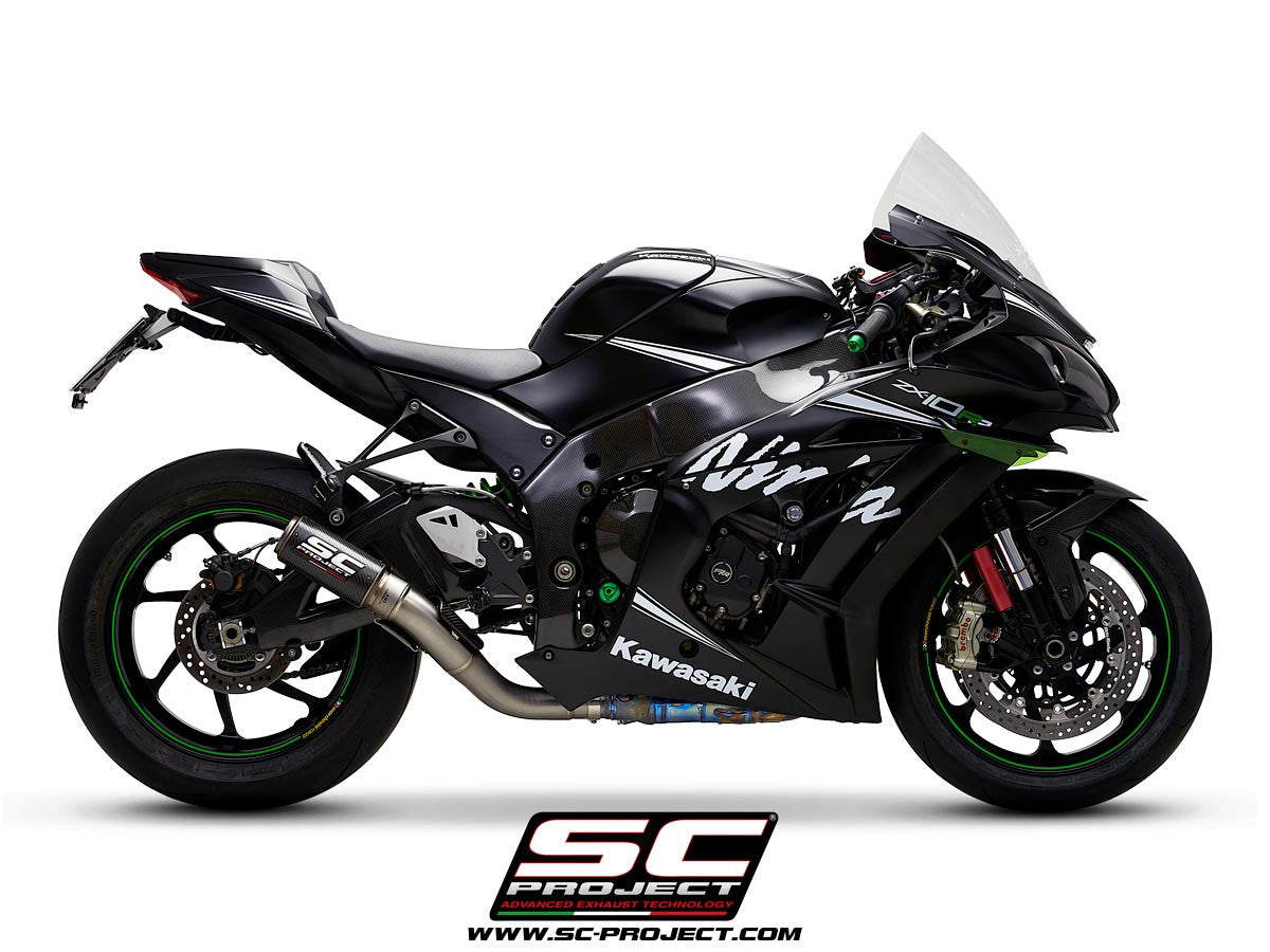 SC-Project スリップオン CR-T + KAT交換パイプ カワサキ ZX-10 R/RR (16-20) K22A-DET36 