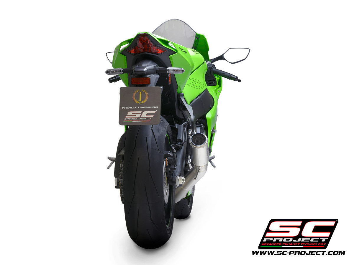 SC-Project スリップオン CR-T + KAT交換パイプ Kawasaki ZX-10 R/RR (21-25) K38A-DET36 