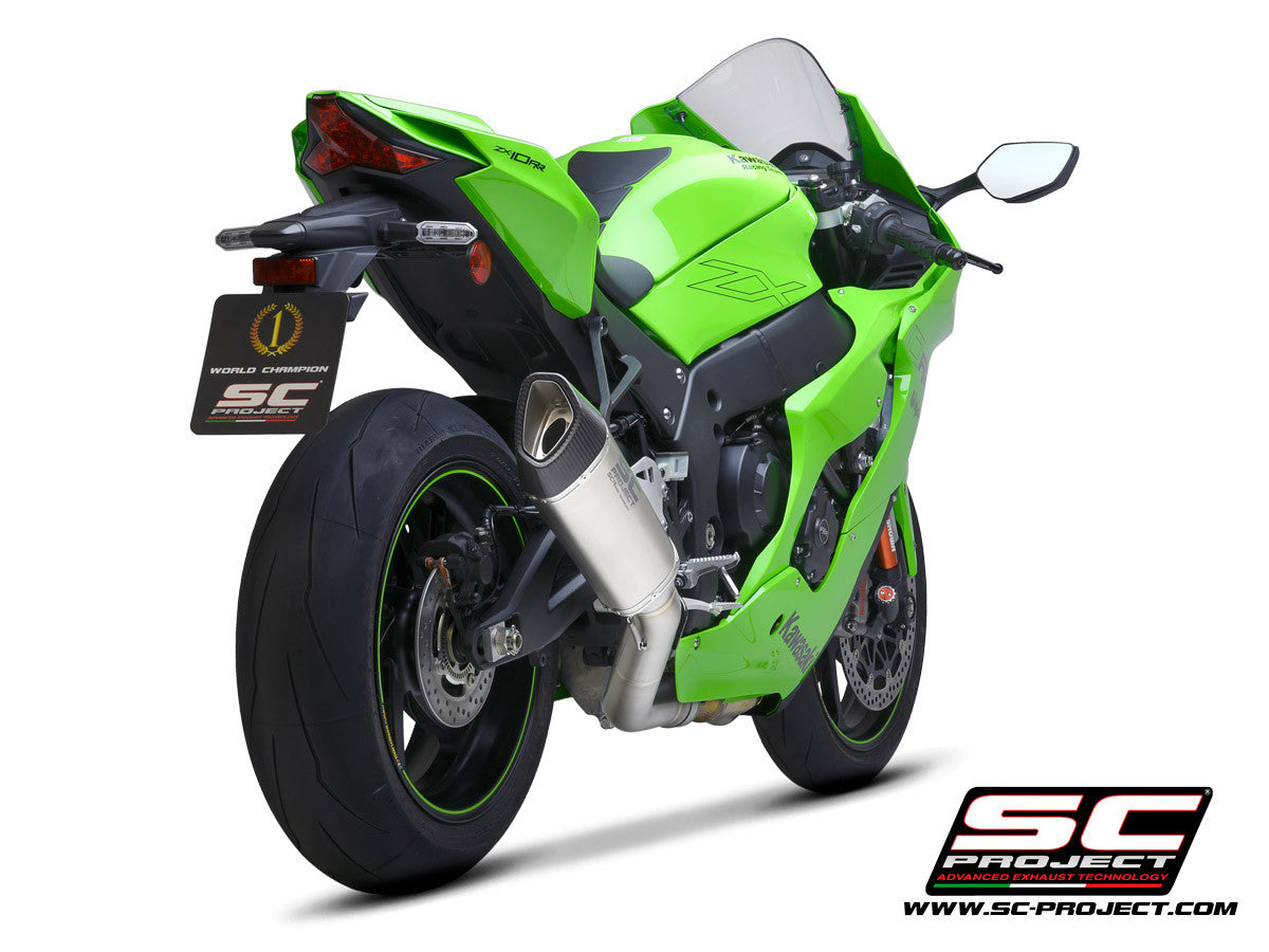 SC-Project スリップオン SC1-R + KAT交換パイプ Kawasaki ZX-10 R/RR (21-25) K38A-DET91C 