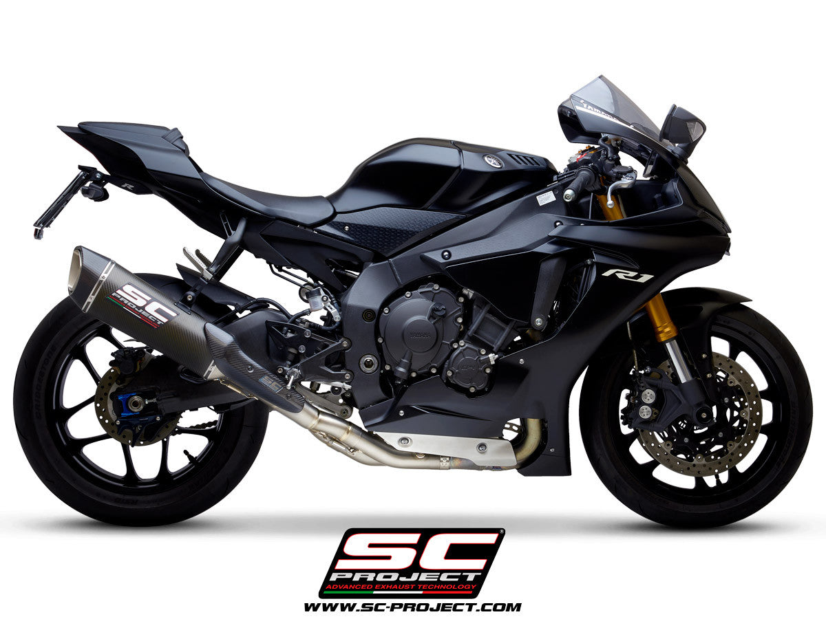 SC-Project スリップオン SC1-R + KAT交換パイプ ヤマハ YZF-R1/M RN32 (15-16) 