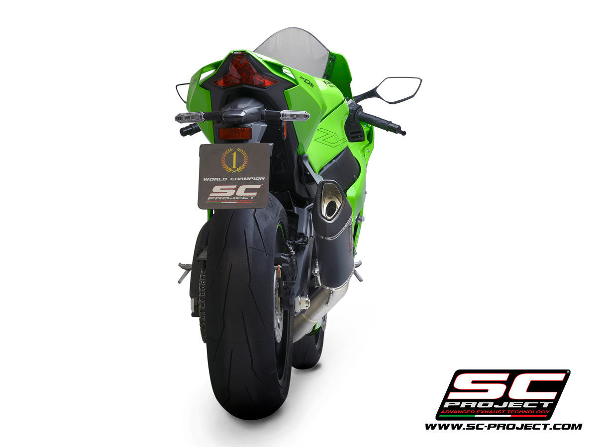 SC-Project スリップオン SC1-R + KAT交換パイプ Kawasaki ZX-10 R/RR (21-25) K38A-DET91C 