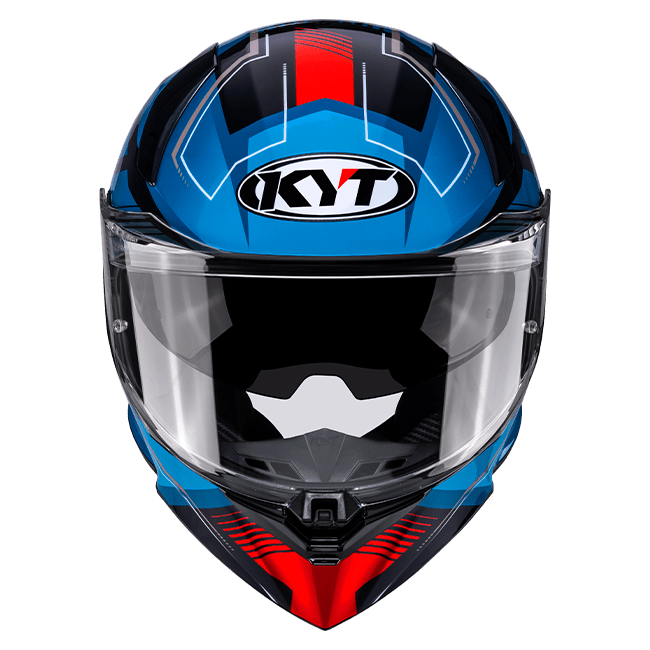 KYT R2R Helm Parsec Schwarz / Blau / Rot Y6R20024