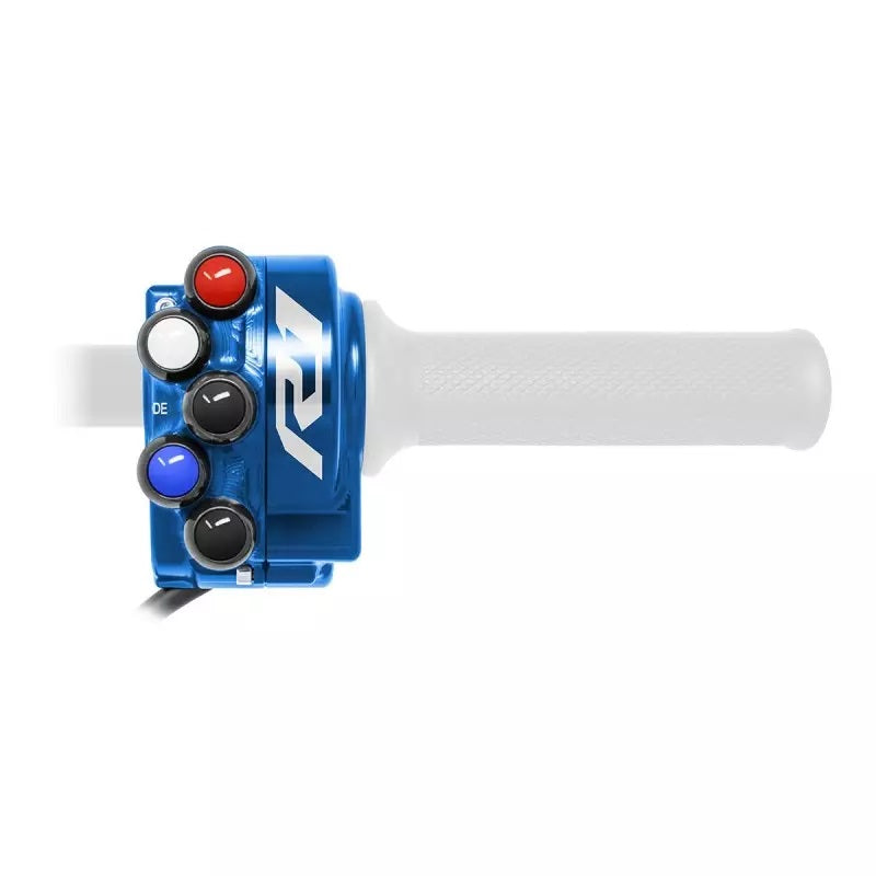 ヤマハ YZF-R1/M RN65 (20-25) JP ACC 033 用のジェットプライム ガスグリップハウジングとハンドルスイッチ 