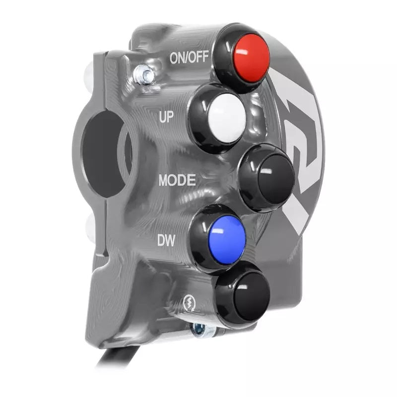 ヤマハ YZF-R1/M RN65 (20-25) JP ACC 033 用のジェットプライム ガスグリップハウジングとハンドルスイッチ 