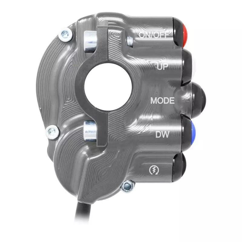 ヤマハ YZF-R1/M RN65 (20-25) JP ACC 033 用のジェットプライム ガスグリップハウジングとハンドルスイッチ 