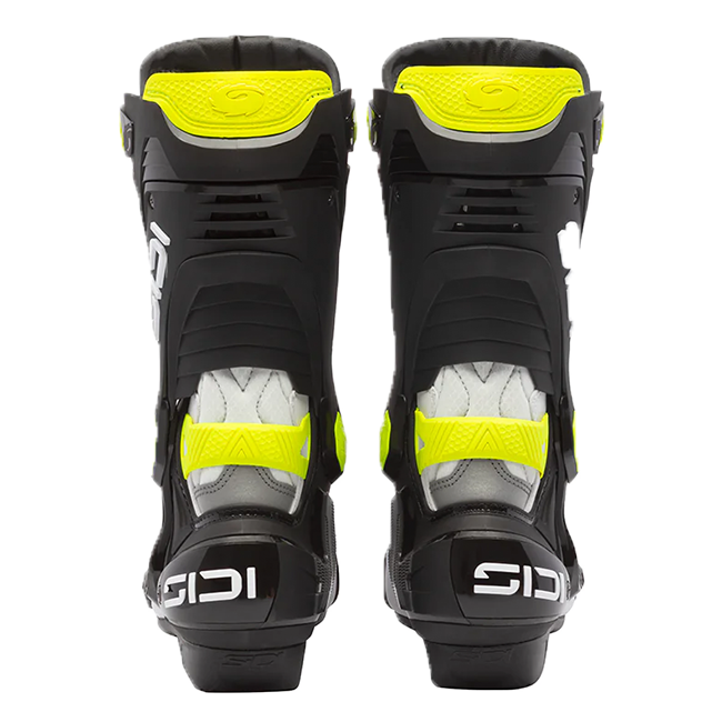 Sidi Rex Motorradstiefel Weiß/Schwarz/Yellow