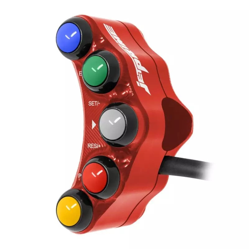 レース用ハンドルスイッチ 左側 JetPrime Kawasaki ZX-10 R/RR (21-25) JP PLSR 054 