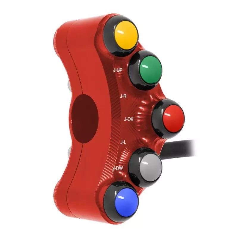 レース用ハンドルスイッチ 左側 JetPrime Aprilia RSV4/1100 Factory/RF/RR (17-20) JP PLSR 009 RF 