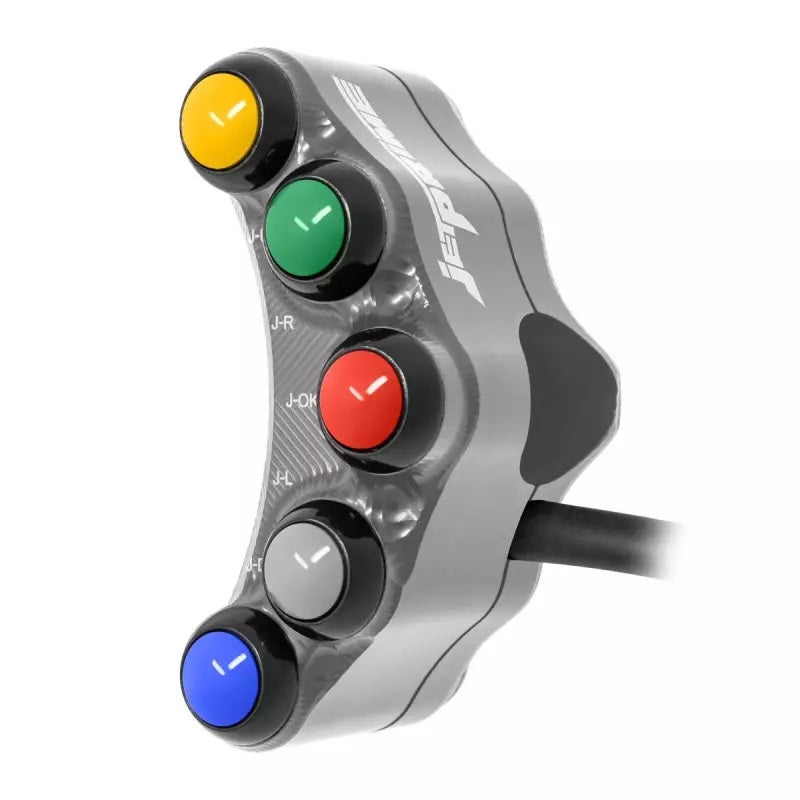 レース用ハンドルスイッチ 左側 JetPrime Aprilia RSV4/1100 Factory/RF/RR (17-20) JP PLSR 009 RF 