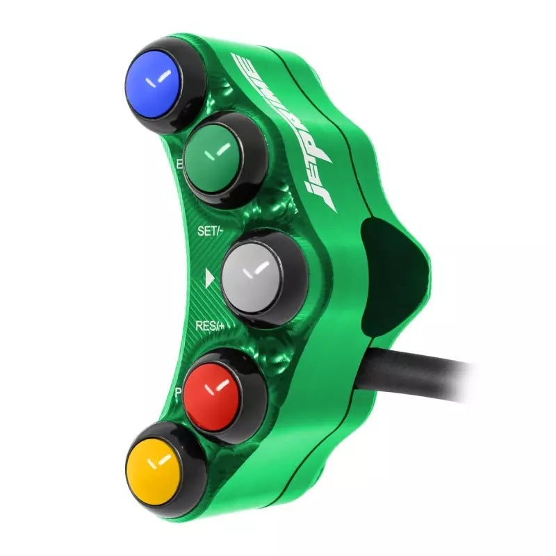 レース用ハンドルスイッチ 左側 JetPrime Kawasaki ZX-10 R/RR (21-25) JP PLSR 054 