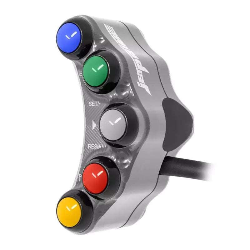 レース用ハンドルスイッチ 左側 JetPrime Kawasaki ZX-10 R/RR (21-25) JP PLSR 054 