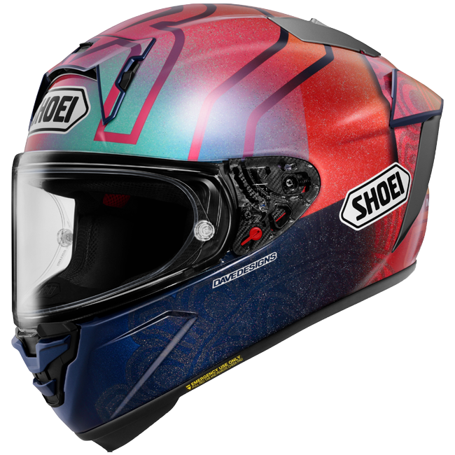 Shoei X-SPR PRO ヘルメット マルケス ホリ TC-1 リミテッドエディション - マルク・マルケス インディアン 2023 レプリカ 