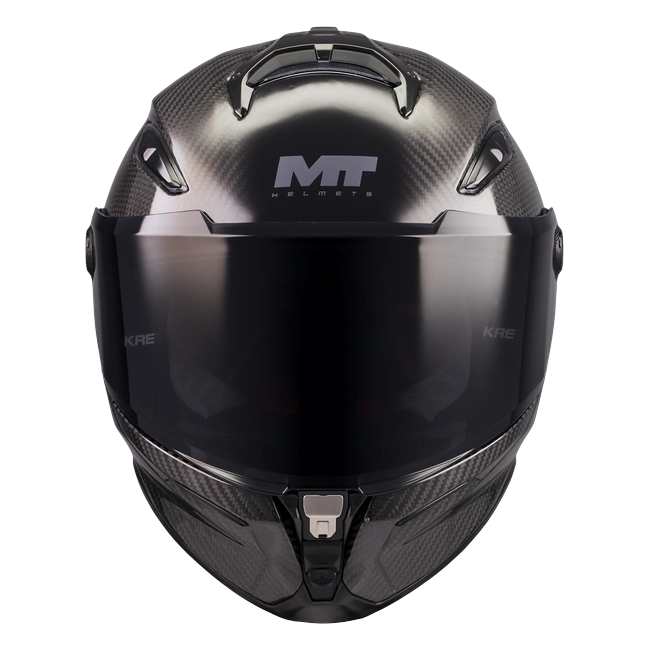 MT-Helmets KRE 2 PLUS FIM Racing #2 Pure A1 Integralhelm in Voll-Carbon — Frontansicht