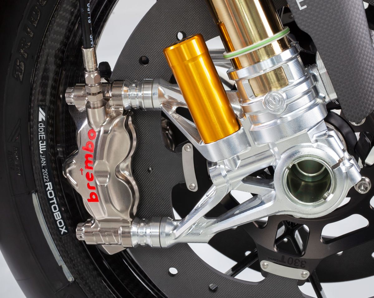CNCフォークフットセット 108 mm 「GPスタイル」 Motocorse Ducati Panigale V4/S/R (18-24) 