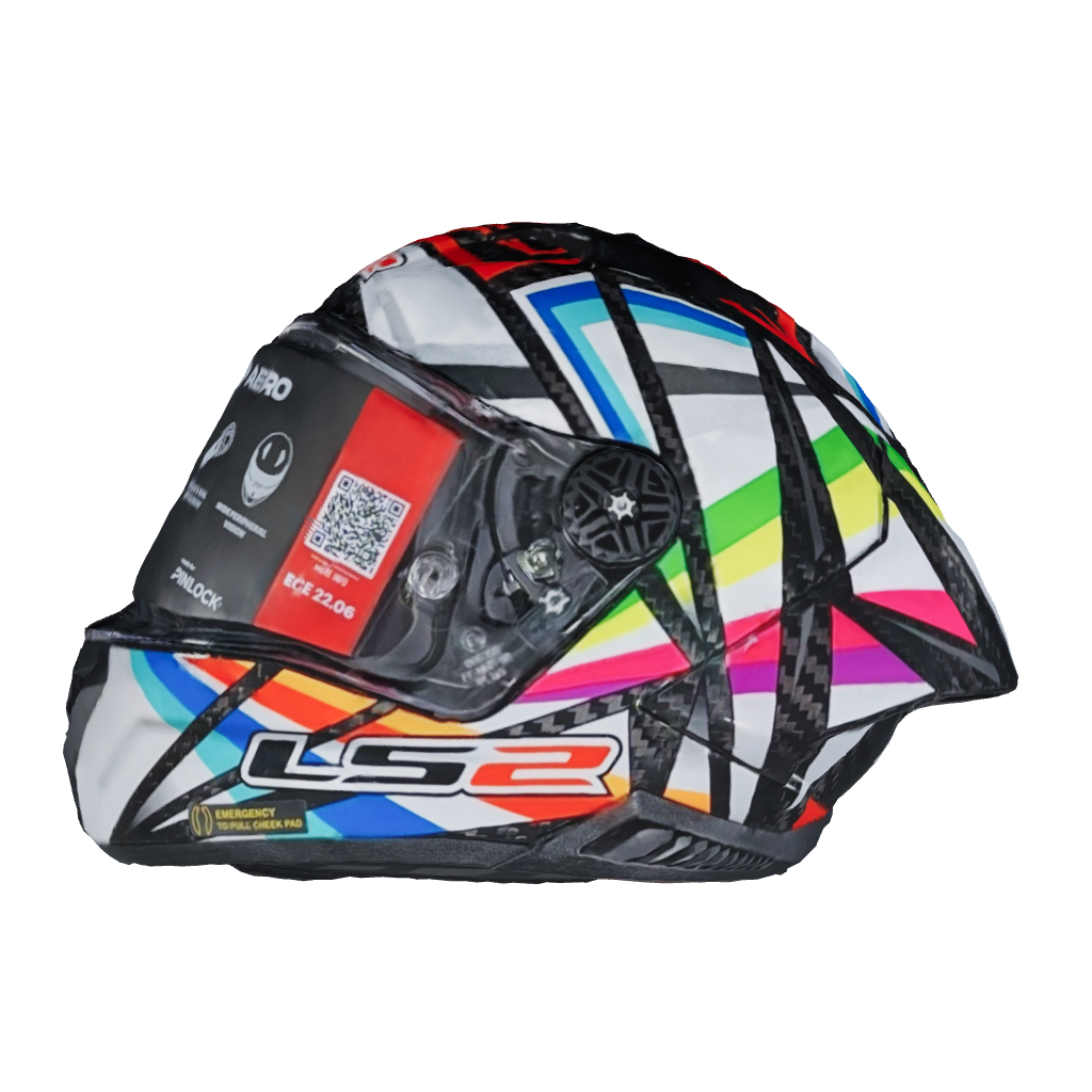 LS2 FF805 ヘルメット サンダー GP エアロ フラッシュ ブラック 168059002 