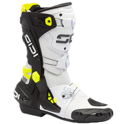Sidi Rex バイクブーツ ホワイト/ブラック/イエロー 