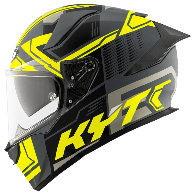 KYT R2R Helm Octane Matt Gelb Y6R20015