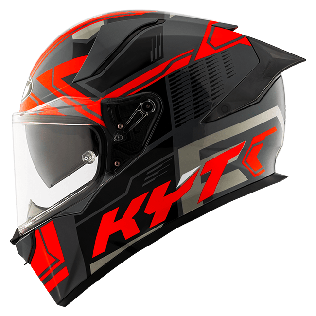 KYT R2R Helm Octane Rot Y6R20019