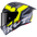 KYT R1R Racing Helm Carbon Accelerator Gelb Y6R10010