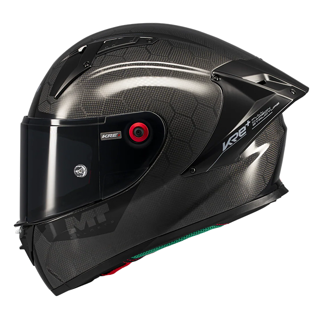 MT-Helmets KRE+ S Helm Pure Carbon Glossy A1 Glow Comprehensive