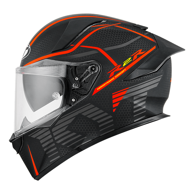 KYT R2R Helm Concept Matt Schwarz / Rot Y6R20008