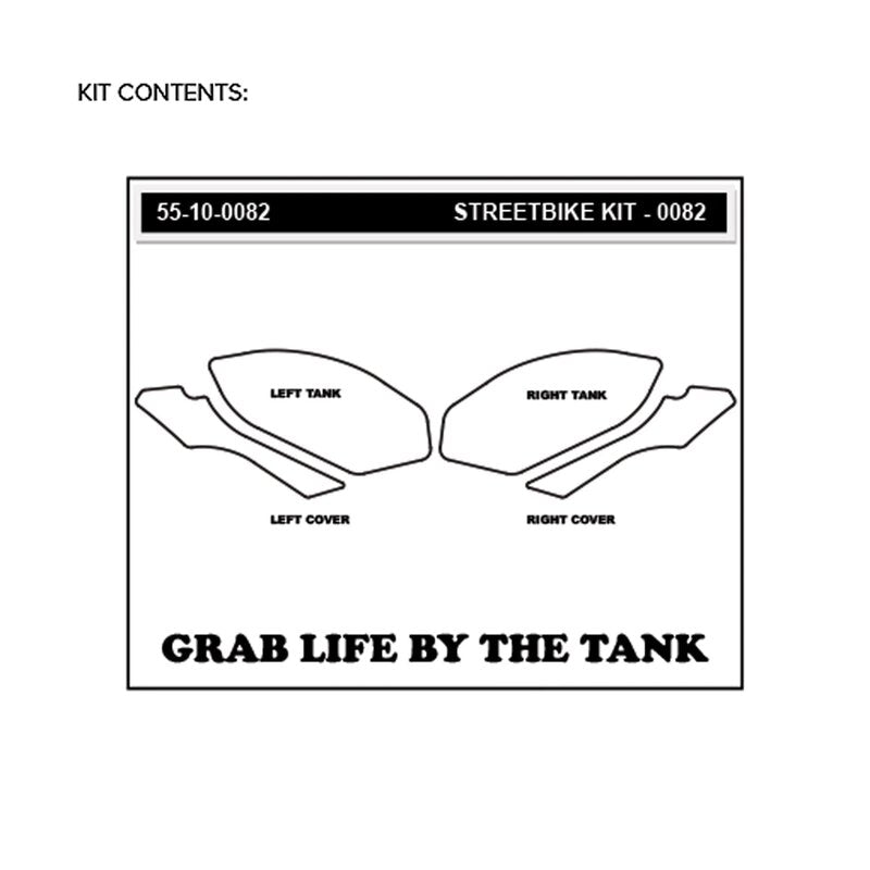 ストンプグリップ スーパーヴォルカーノ トラクションパッド BMW S1000RR K46 (09-14) 55-12-0082 