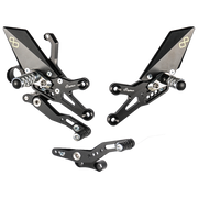 LighTech フットレストシステム ホンダ CBR 1000 RR (08-19) FTRHO006/W 