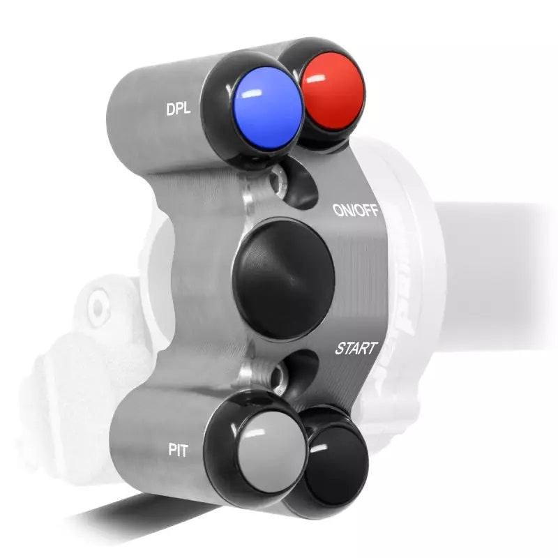 Ducati Panigale V4 R (19-21) JP PLD 120R用のJetPrime JP ACC 120ガスグリップ用ハンドルスイッチ 