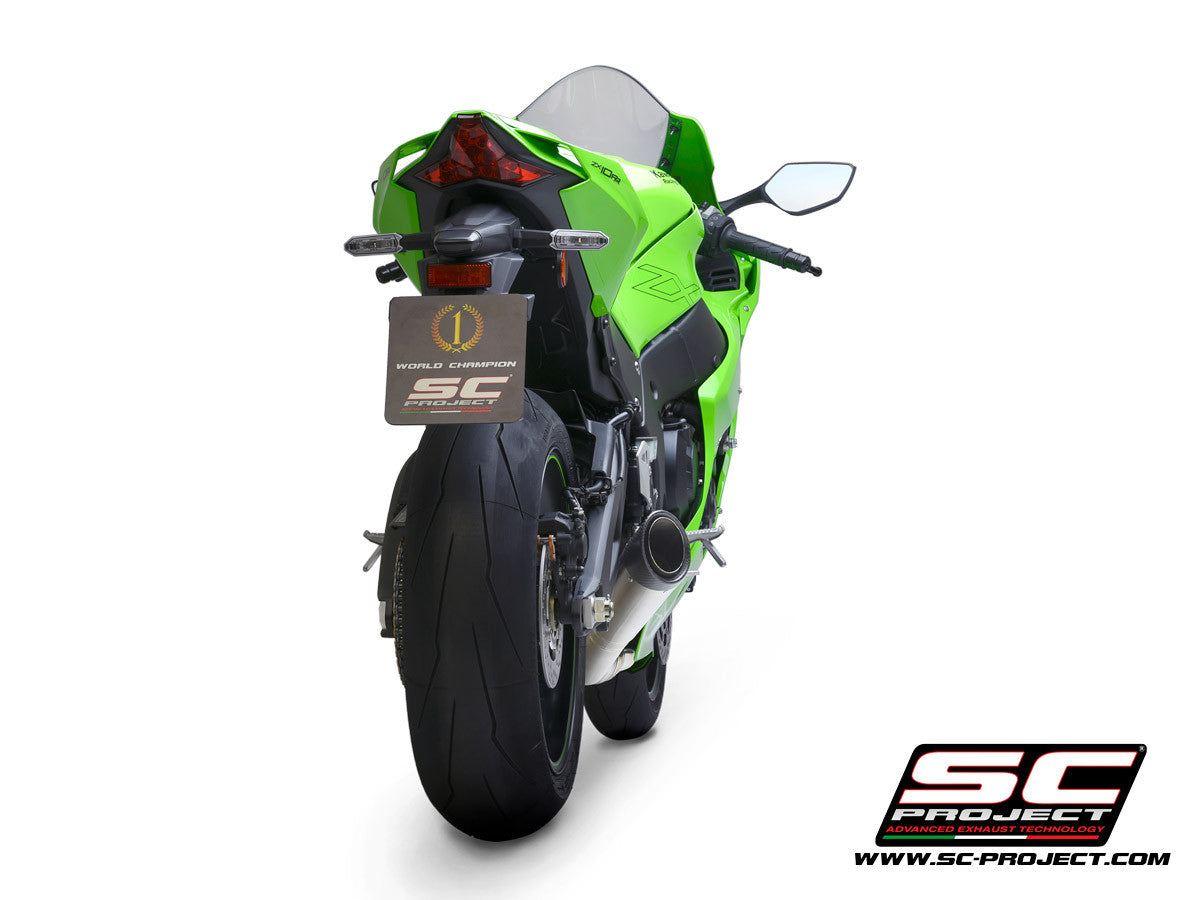 SC-Project スリップオン S1 + KAT交換パイプ Kawasaki ZX-10 R/RR (21-25) K38A-DET41T 