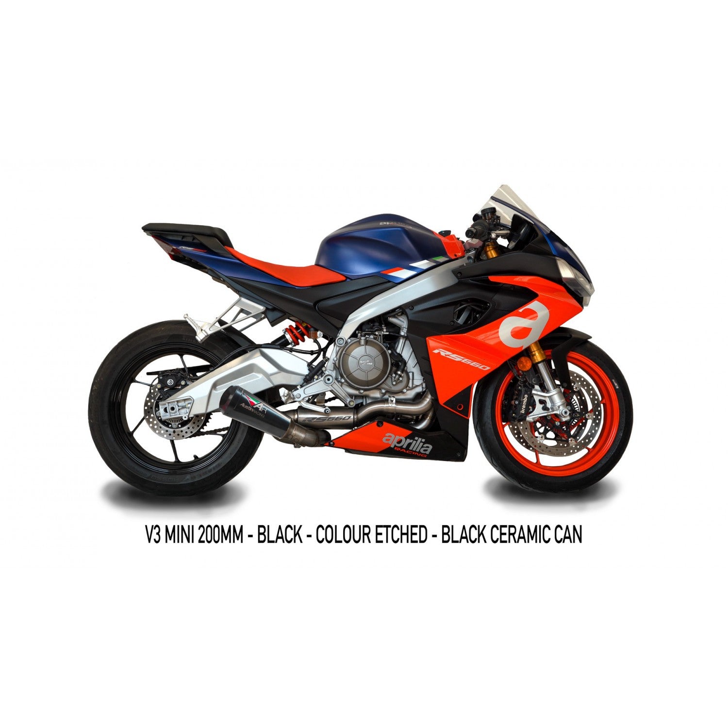 Austin Racing Titanium Komplettanlage V3 Mini Aprilia RS 660 (20-25)