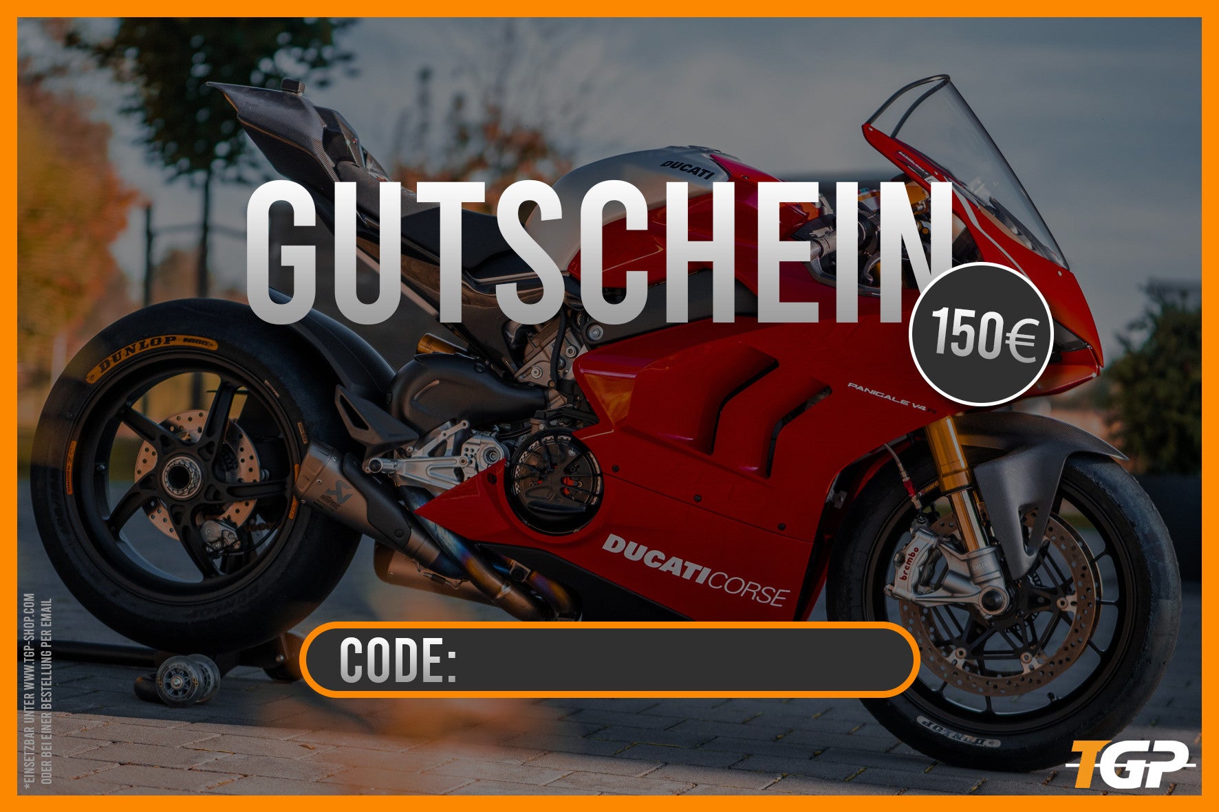 150€のギフト券 