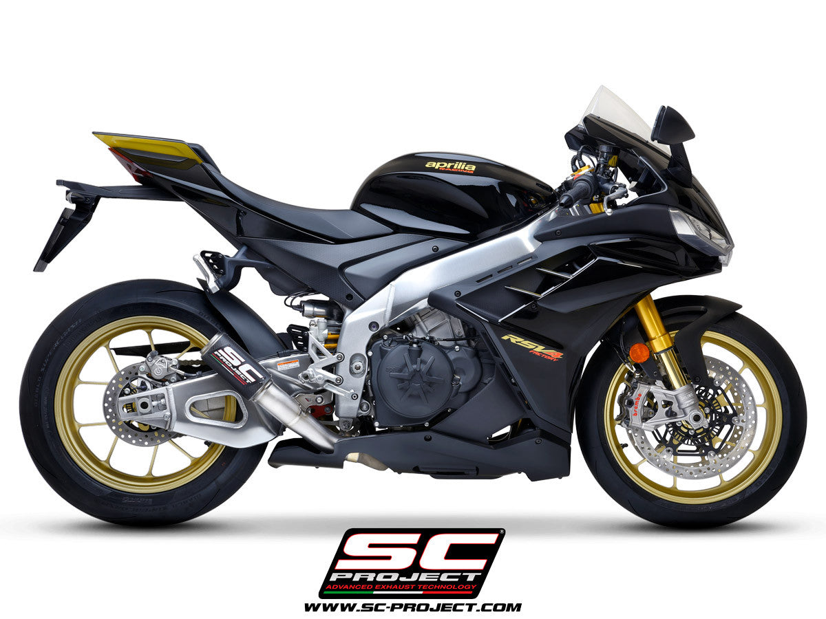 SC-Project スリップオン CR-T Aprilia RSV4 1100 ファクトリー (21-25) A27A-T36 