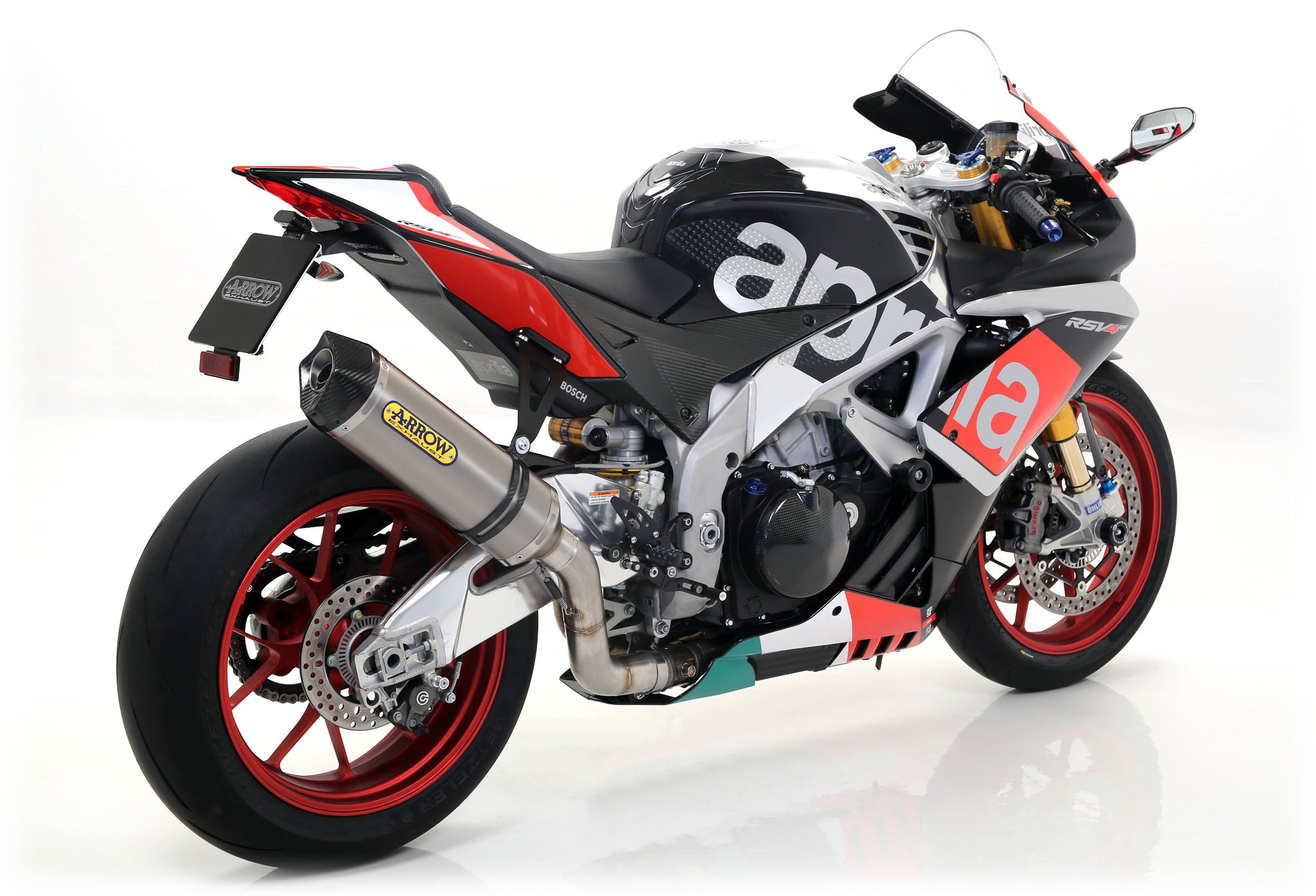 アロー スリップオン レーステック チタニウム アプリリア RSV4/RR/RF (15-16) 71744PK 